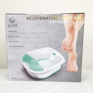 Rejuvenating Foot Spa!